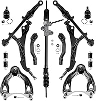 Vista 303 de Detroit Axle - Kit de suspensión delantera de 10 piezas para Chrysler 200 2007-2010 Sebring 2008-2014 Dodge Avenger 2008-2014, 2 brazos de control