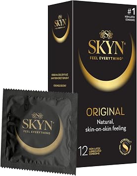 Lifestyles Skyn Polyisoprene Condoms, 12 Count (Pack of 1)