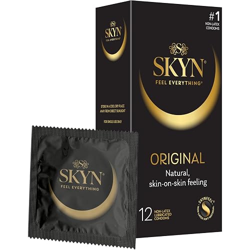 Lifestyles Skyn Polyisoprene Condoms, 12 Count (Pack of 1)