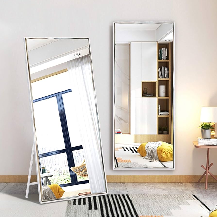 おしゃれ鏡　160x60   白色 楽天市場】ミラー 全身鏡 姿見 鏡 スタンドミラー アンティーク