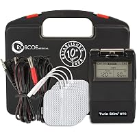 Roscoe Medical TENS Unit and EMS Muscle Stimulator - OTC TENS Machine for Back Pain Relief, Lower Back Pain Relief, Neck Pain