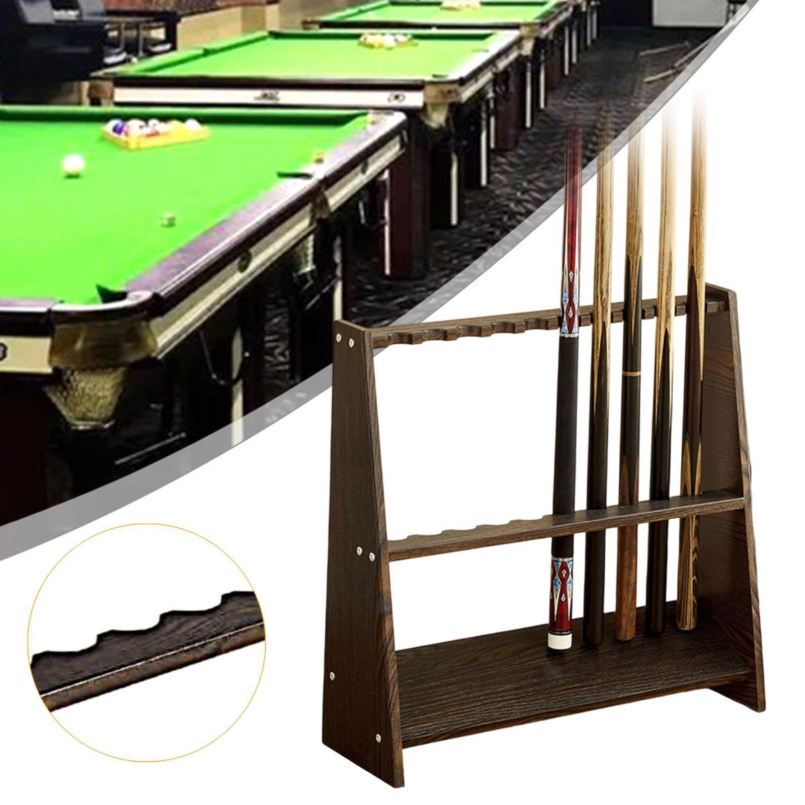 Rastrelliera Biliardo 10 Slot Design Stabile