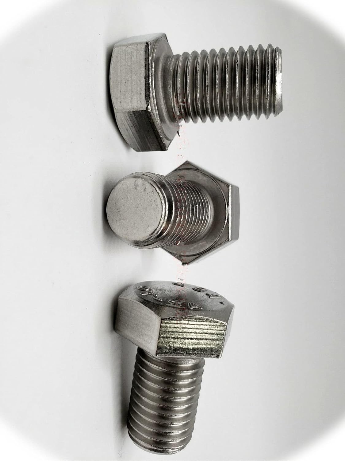 (Qty 5pcs) M16-2.0x25 Stainless Hex Head Cap Screws M16x2.0x25 Bolts 16mm x 25mm Hardware Fastener Kit Set RV3604S