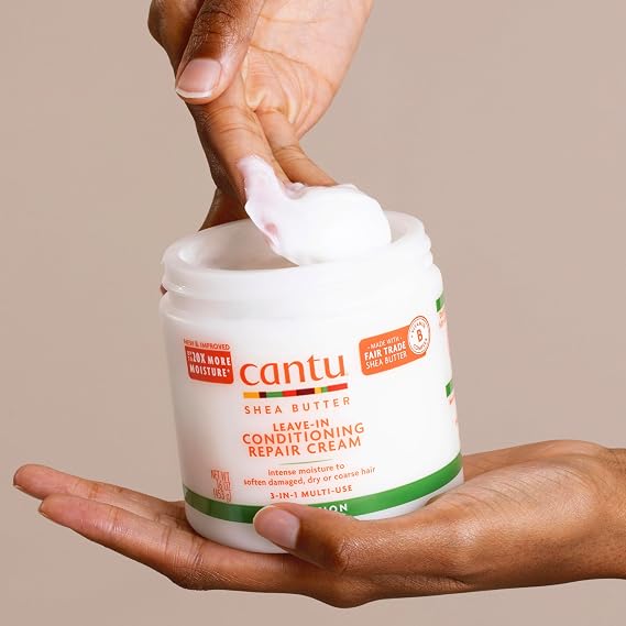 Cantu Leave-In Conditioning Repair Cream with Shea Butter, 16 oz