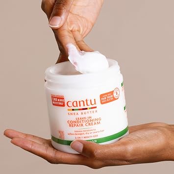 Cantu Leave-In Conditioning Repair Cream with Shea Butter, 16 oz