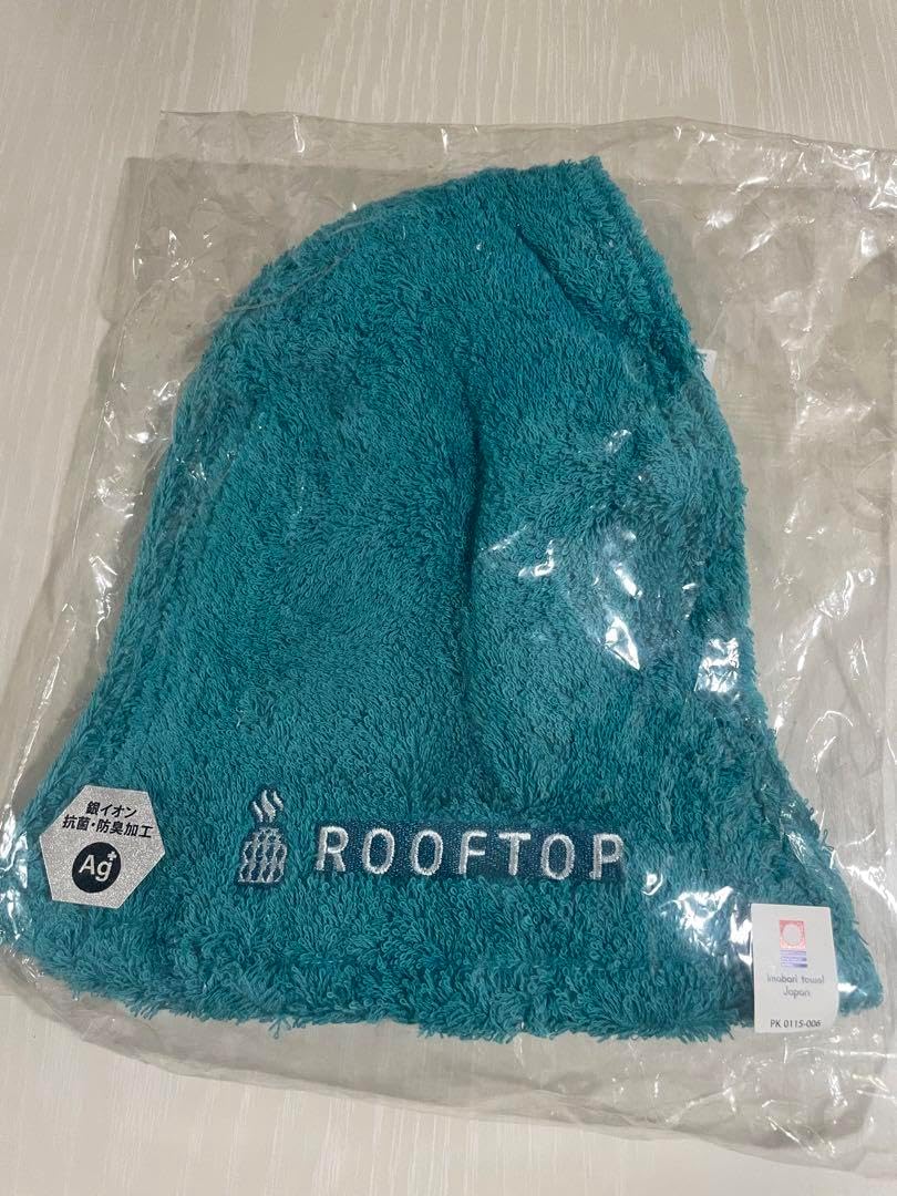 ルーフトップ サウナハット ROOFTOP 水色 サウナハット