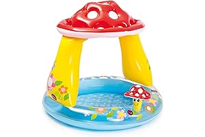 Inflatable Mushroom Water Play Center for Kids and Babies