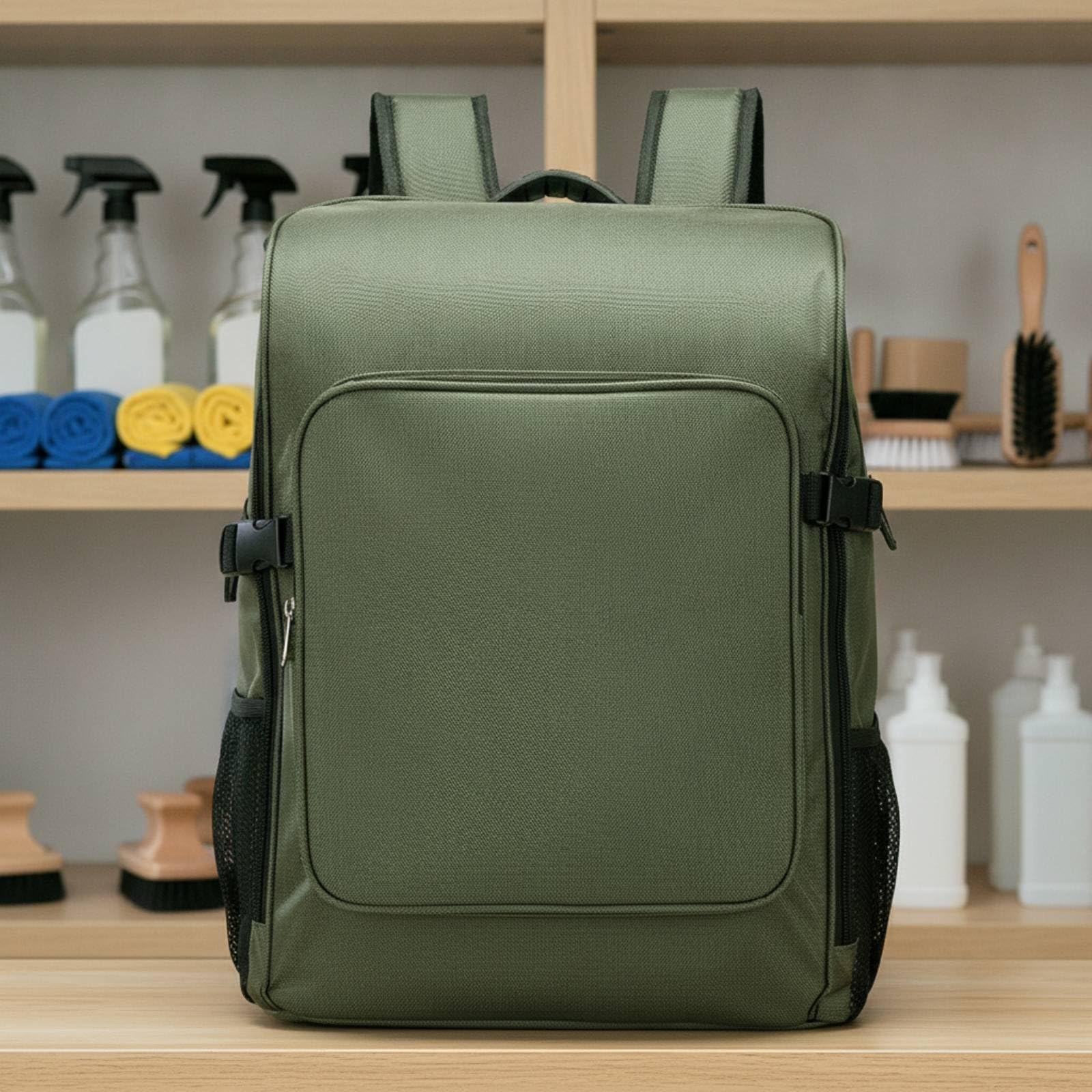 Sac à Sac à outils’outil Nettoyage, Vert, Vert Militaire, Une Poche, Grand