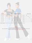 Sunzel Womens Flare Leggings No Front Seam Flare Yoga Pants with Tummy Control Crossover High Waist - 28" / 30" / 32" / 34"