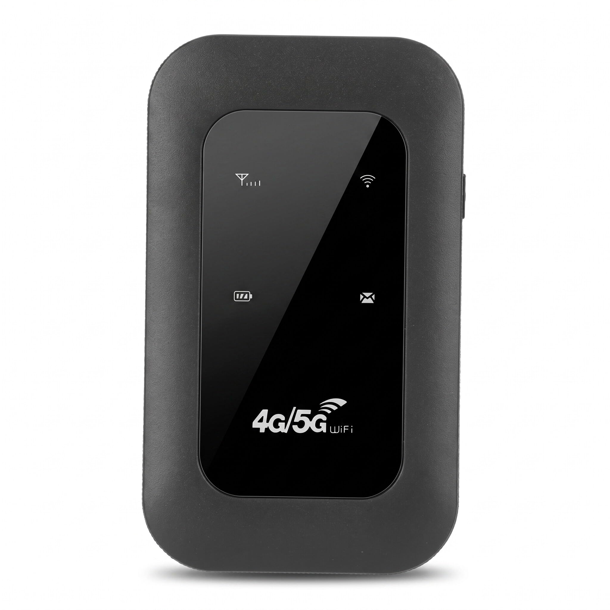 Zunate Hotspot Mobile 4G LTE, Router WiFi Portatile Con Slot per Scheda SIM, Dispositivo Tascabile Ad Alta Velocità Che Collega Fino a 10 Dispositivi