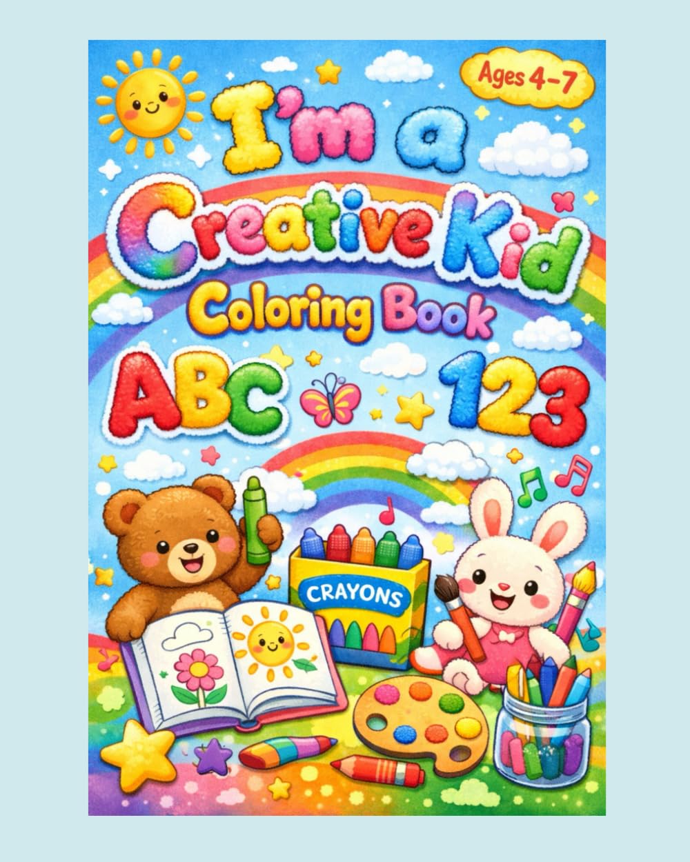 I'm a Creative Kid Coloring Book