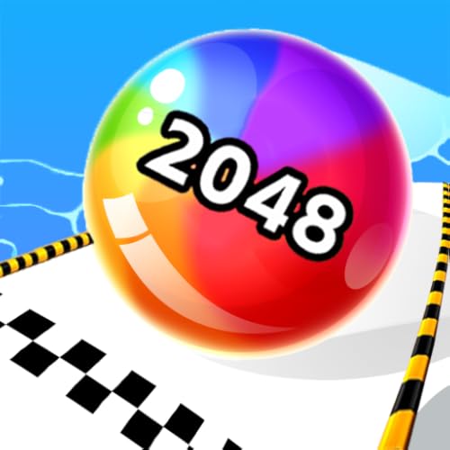 2048 Ball Run Rush Color Match Rush - 2248 Balls Numbers Run Merge Master