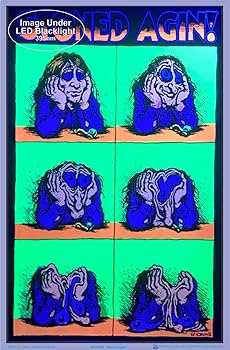 STONED AGIN! ブラックライトポスター 70年代 Stoned Agin! Original