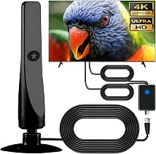 TV Antenna for Smart TV Indoor, Digital Indoor HD Antennas, Easy Installation, Long Range Reception for Local Channels 4K 1080P