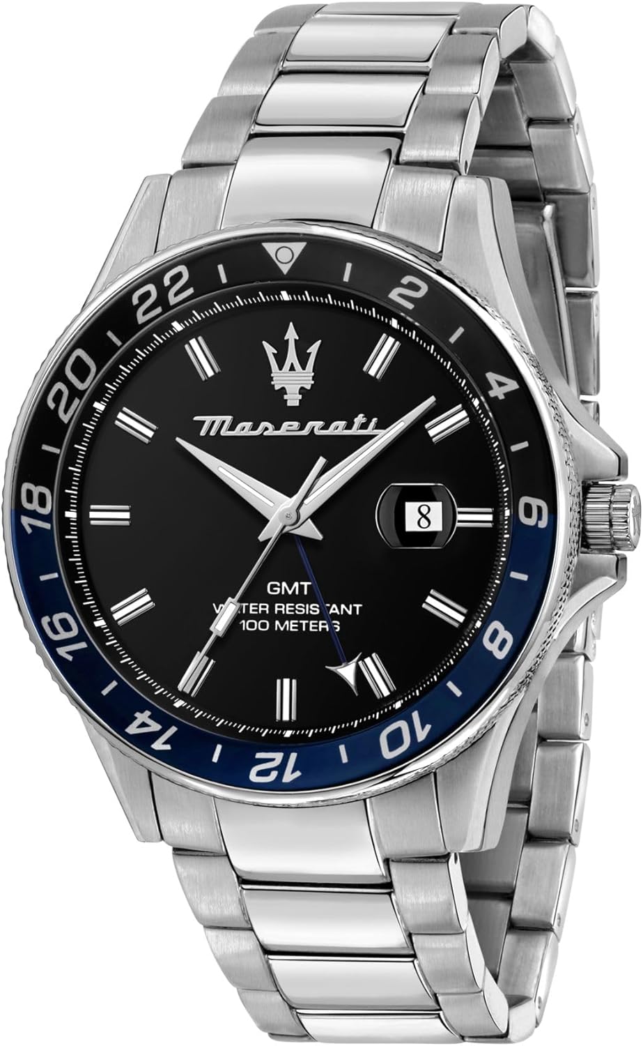 Maserati Men's Watch, Time, Date, Analog, 44 mm, Limited Edition SFIDA Collection - R8853140011