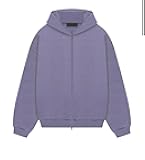 Essentials -Heavyweight Fleece Full Zip Hoodie