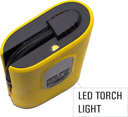 Miniatura 4 de AirMan Mini inflador inalámbrico de mano recargable de 2200 mAh con luz LED