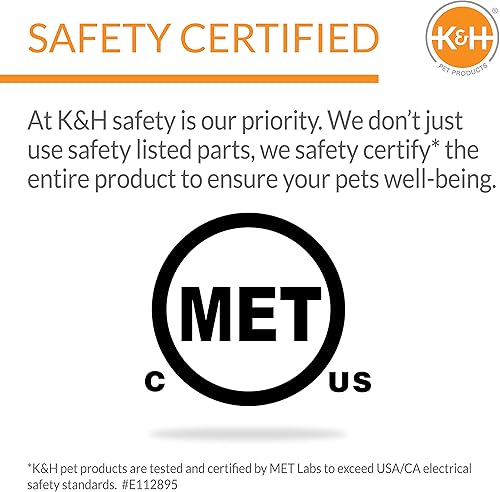 Miniatura 6 de K & H cubeta de Ultimate 250 vatios Calefactor con No Floater Cord Clip de seguridad