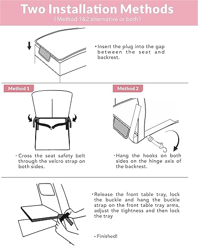 Vista 15 de Cama de avión para niños pequeños, extensor de asiento de avión suave para niños, cama portátil de vuelo de bebé con gancho de fijación e inserto