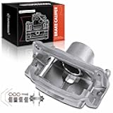 A-Premium Disc Brake Caliper Assembly with Bracket Compatible with Select Mazda, Lincoln, Mercury and Ford Models - 6 2006-2013, Fusion 2006-2012, MKZ 07-12, Zephyr 06, Milan 06-11 - Front Passenger