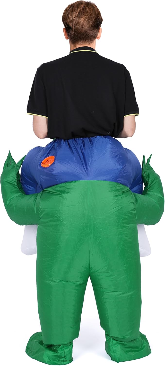 Miniatura 9 de MH ZONE Inflatable Ghost Costumes for Adult Funny Halloween Costumes Alien Costume Adult Size Cosplay Costume Suit