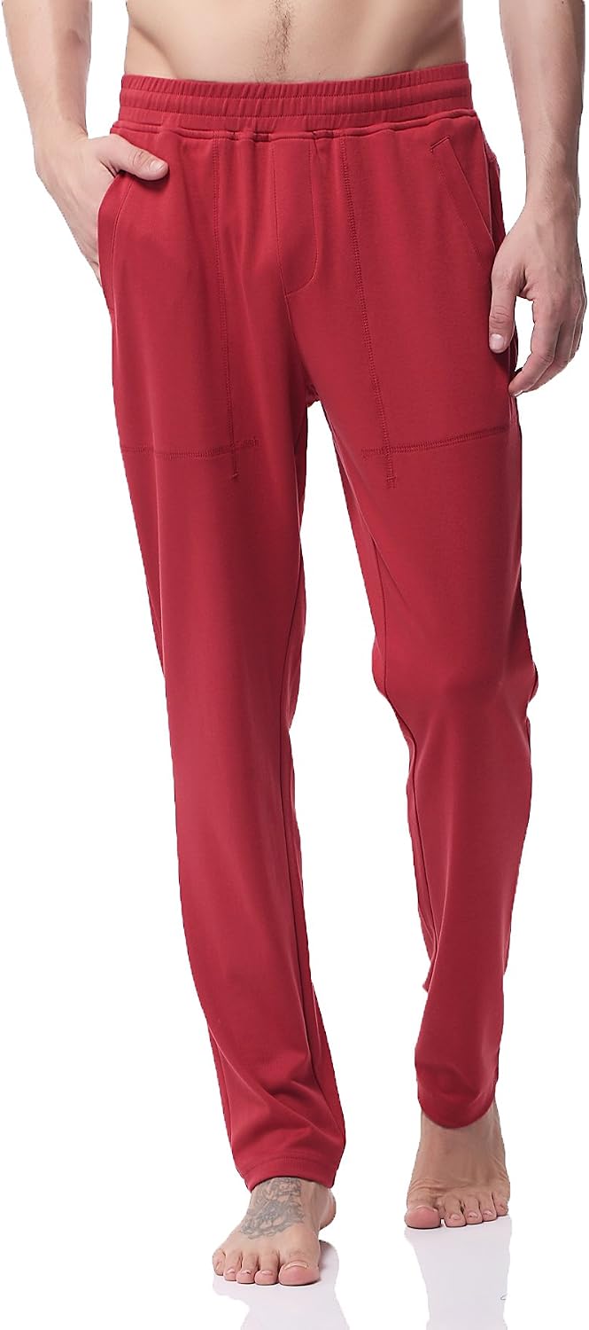 Pau1Hami1ton Men's Stretch Cotton Sweatpants Gym Running Training Track Yoga Pants PH-20