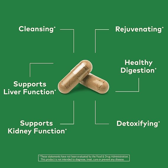 ORGANIC INDIA Liver and Kidney Cleanse Detox Repair, Vegan, 90 Capsules | Herbal Supplement, Detoxify & Rejuvenate, Supports Healthy Liver & Kidney Function, USDA Certified Organic, Non-GMO