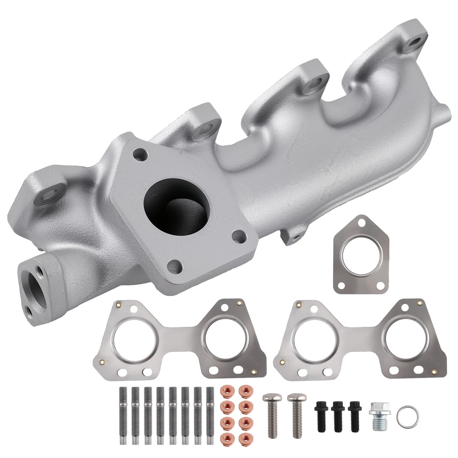maXpeedingrods Colector de escape de hierro fundido para BMW Serie 1, 2, 3, 4, 5, X1, X3