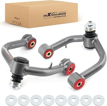 maXpeedingrods 2-4  Lifted Upper Control Arm for Toyota Tundra 2000-2006 for Toyota Sequoia 2001-2007, Upgraded Poly Bushing