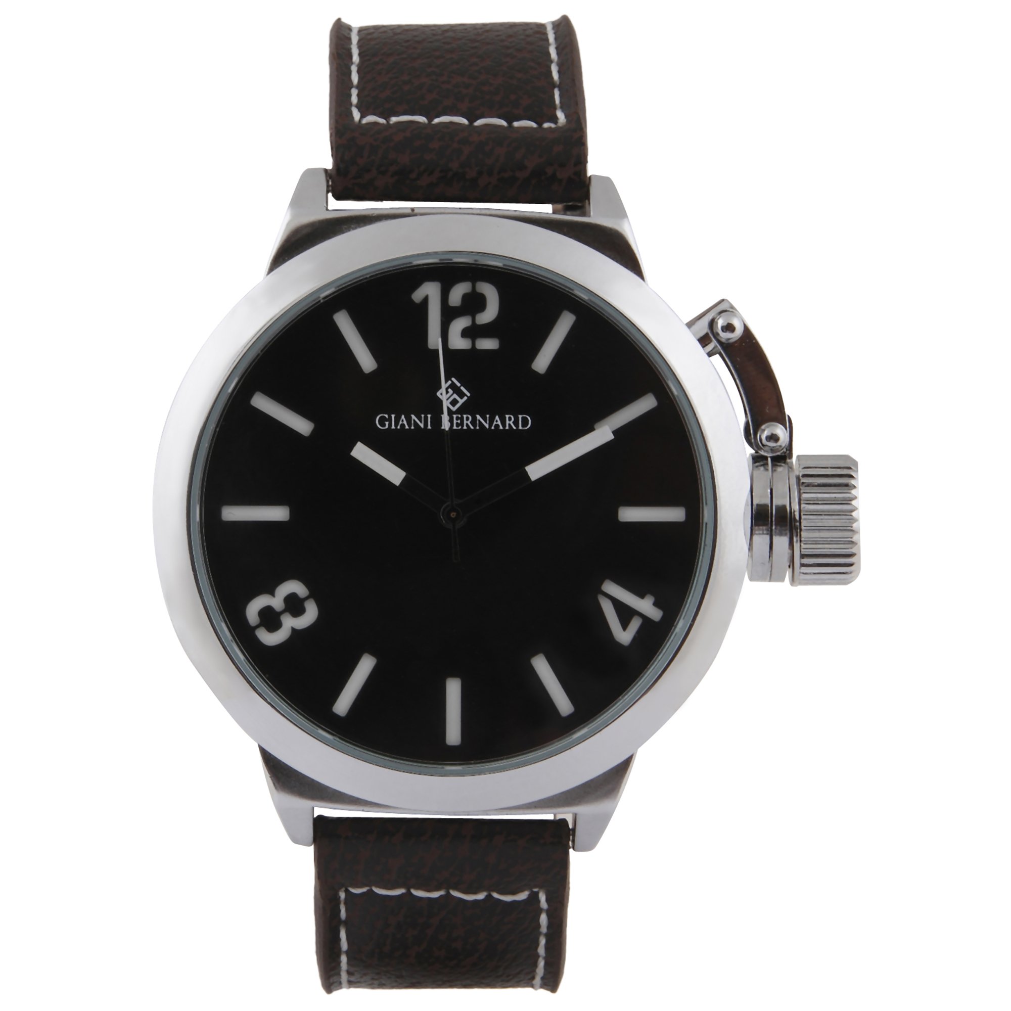 Giani Bernard Analog Black Dial Mens Watch-GB-124E_ANI (B0777LBSCR) Amazon Price History, Amazon Price Tracker