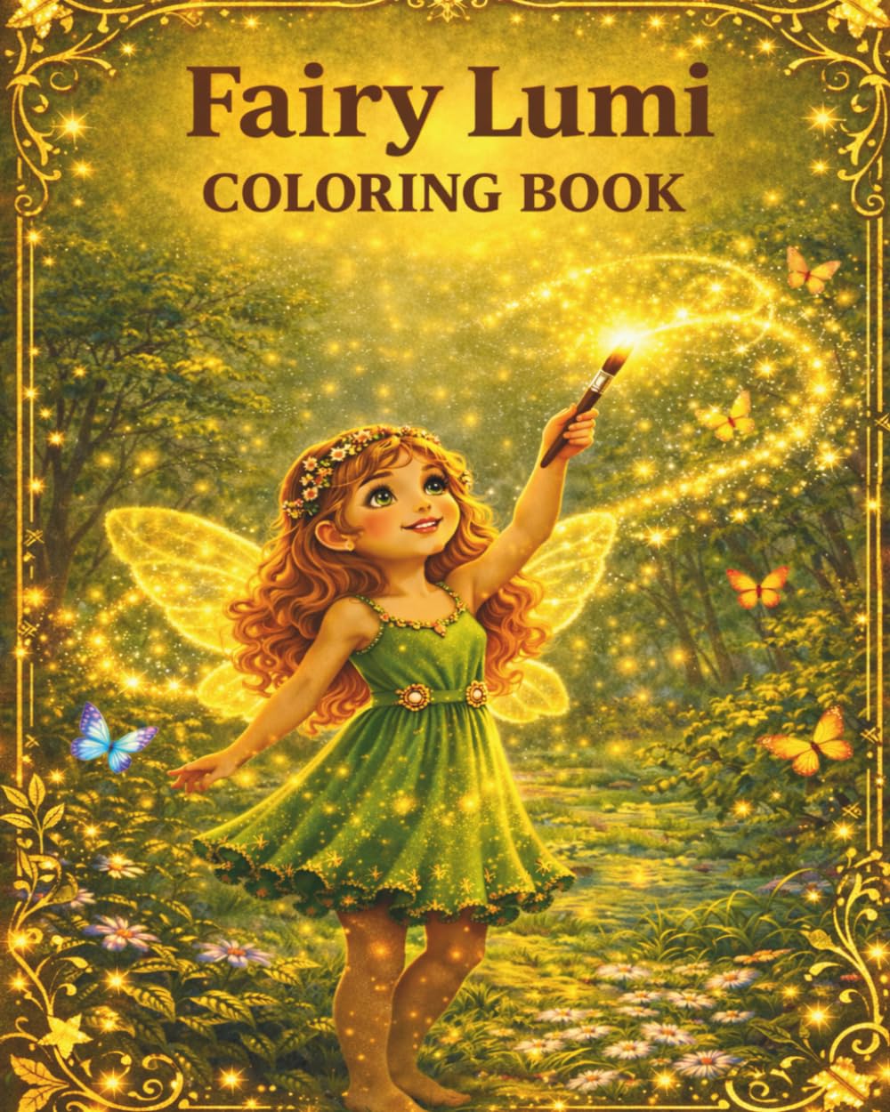 Fairy Lumi and the Magic Forest: Coloring Book (Fairy Lumi Coloring Books)