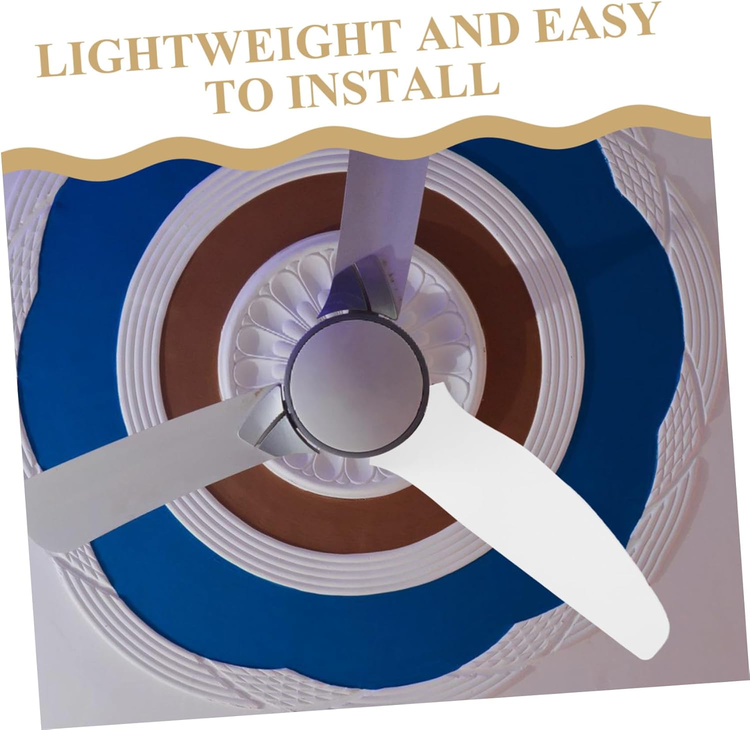 Fan Accessories Indoor Fan Blades Replacement White Abs