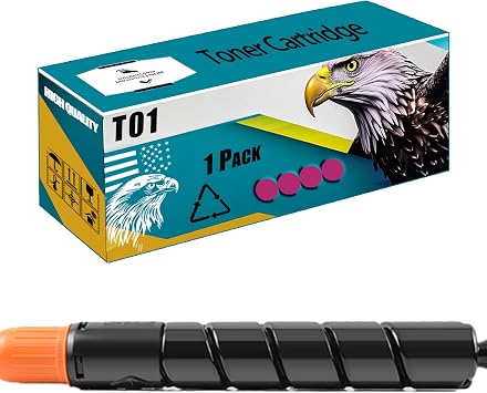 T01 Toner Cartridge Compatible for Canon imagePRESS C700 C650 C850 C65 C800 C750 Printers, High Production Replacement Magenta