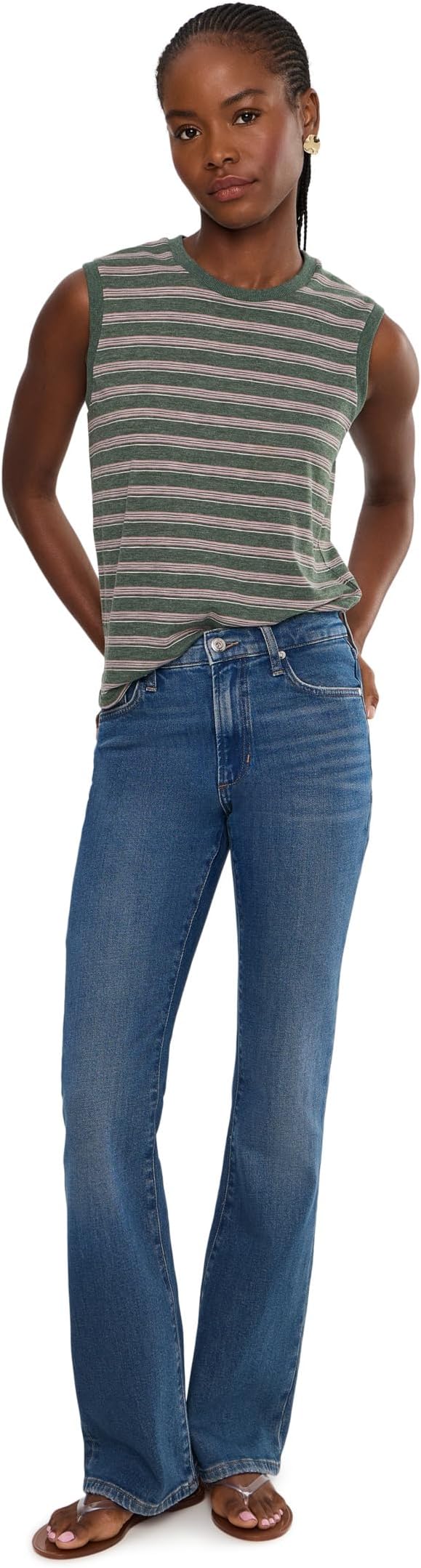 Женские джинсы Joe's Jeans The Inez, цвет: Красный — фото 3