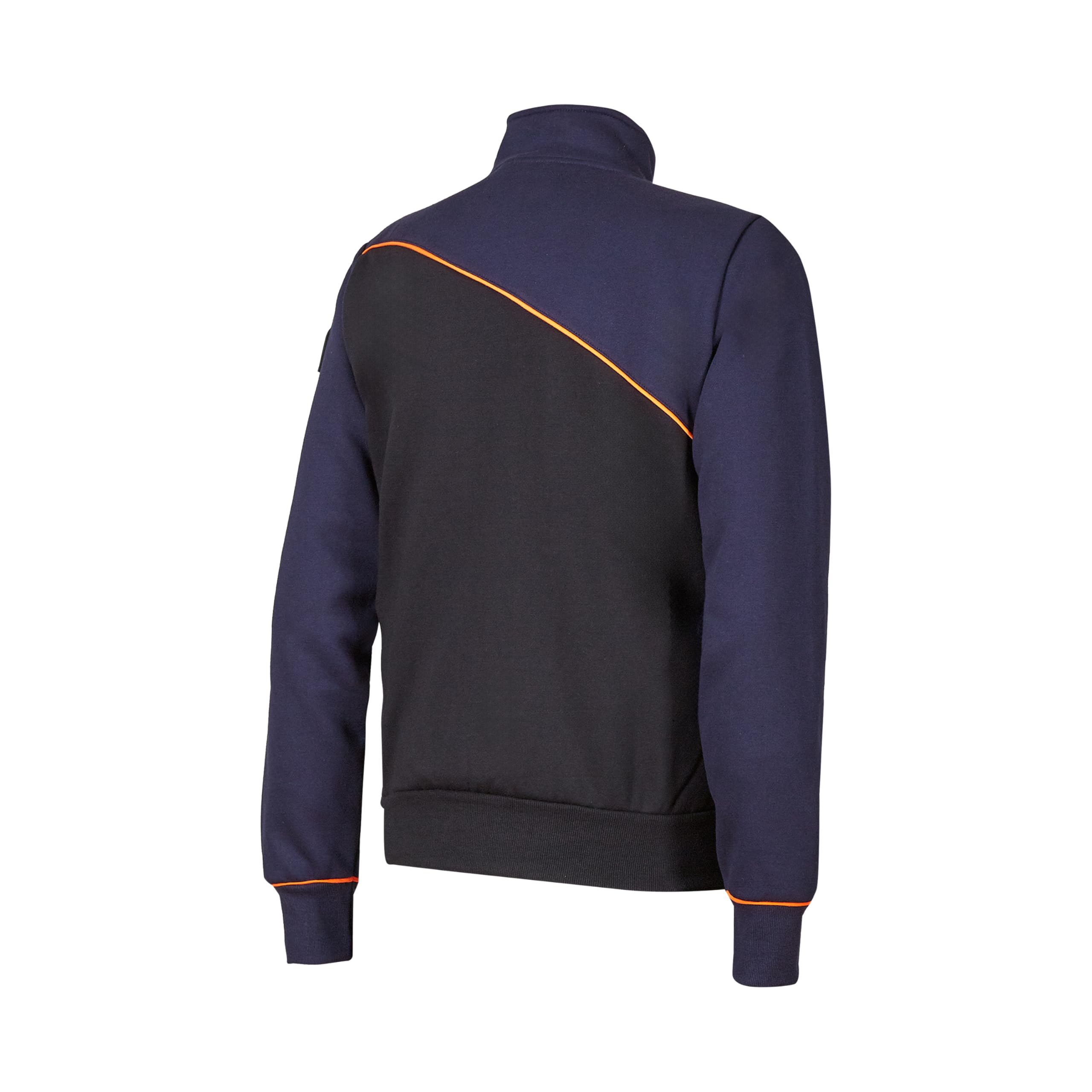 U-POWER | Felpa da Lavoro Uomo Girocollo con Chiusura a Zip URANUS, 65% cotone 35% poliestere