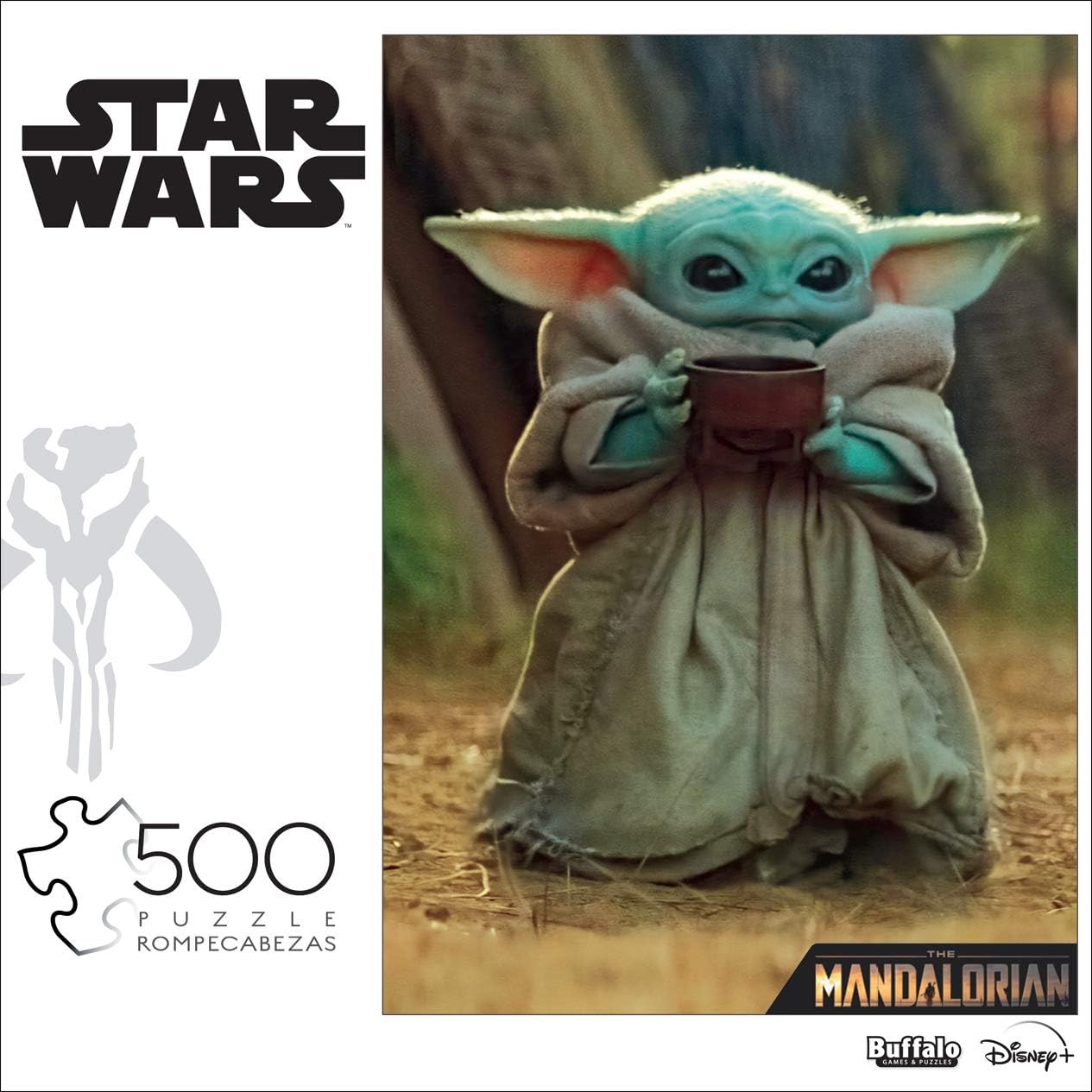 Buffalo Games - Star Wars: The Mandalorian - Sipping My Soup - 500 Piece Jigsaw Puzzle