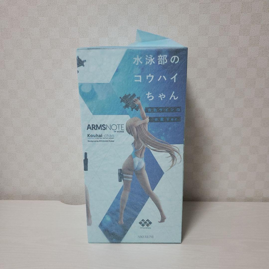 AMAKUNI ARMS NOTE 水泳部のコウハイちゃん 青色ラインの水着 未 AMAKUNI ARMS NOTE 水泳部のコウハイちゃん 青色ラインの水着 未