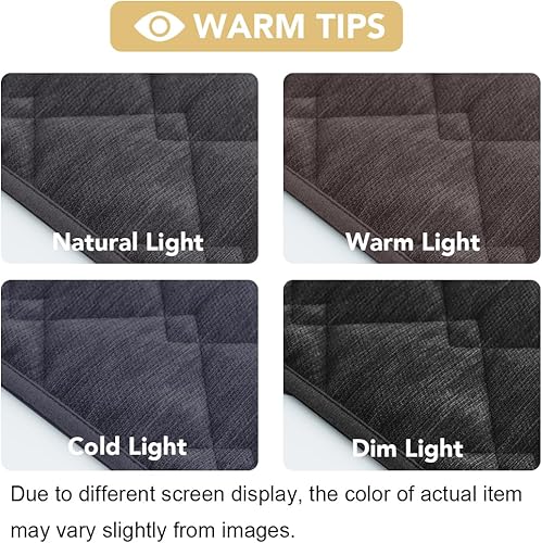 Miniatura 7 de H.VERSAILTEX Funda de felpilla para sofá de 3 cojines, antideslizante, lavable, con correa, funda protectora suave para perros, gatos y niños (36 x