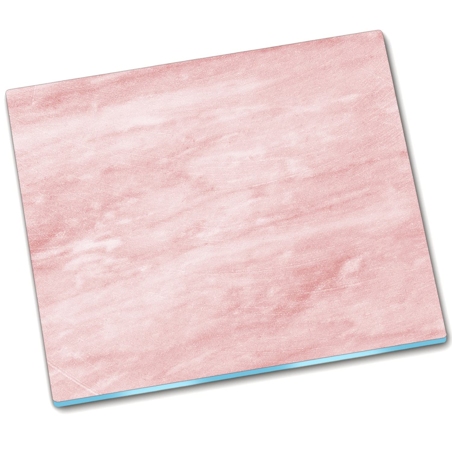 Plaque de couvercle de poêle protection éclaboussures marbre rose