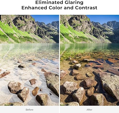 Miniatura 5 de Kit de filtros de lente de anillo magnético CPL+GND8+ND8+ND64+ND1000+Kit de filtros de lente de anillo básico (6 piezas) con 28 revestimientos