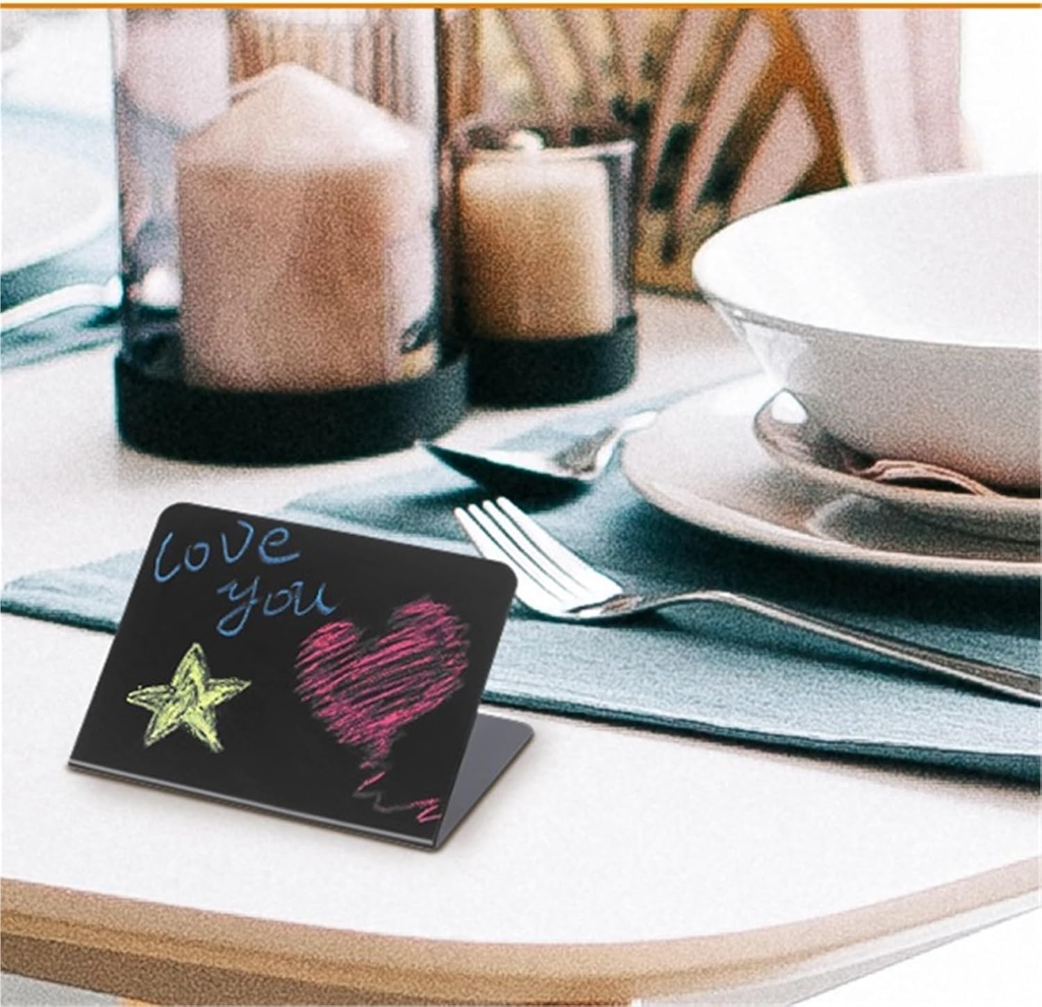 Food Labels for Party Buffet 40pcs Small Blackboard Sign Stand for Kitchen Restaurant Decorations for Jackets, Luggage