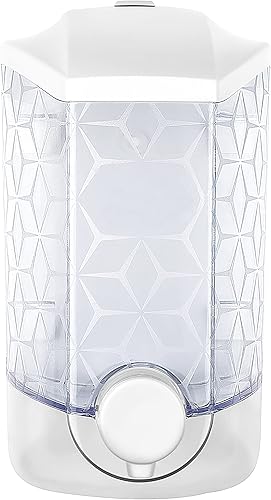 Miniatura 2 de Dispensador de jabón montado en la pared para uso doméstico y comercial en el baño, dispensador de champú y acondicionador para pared de ducha,