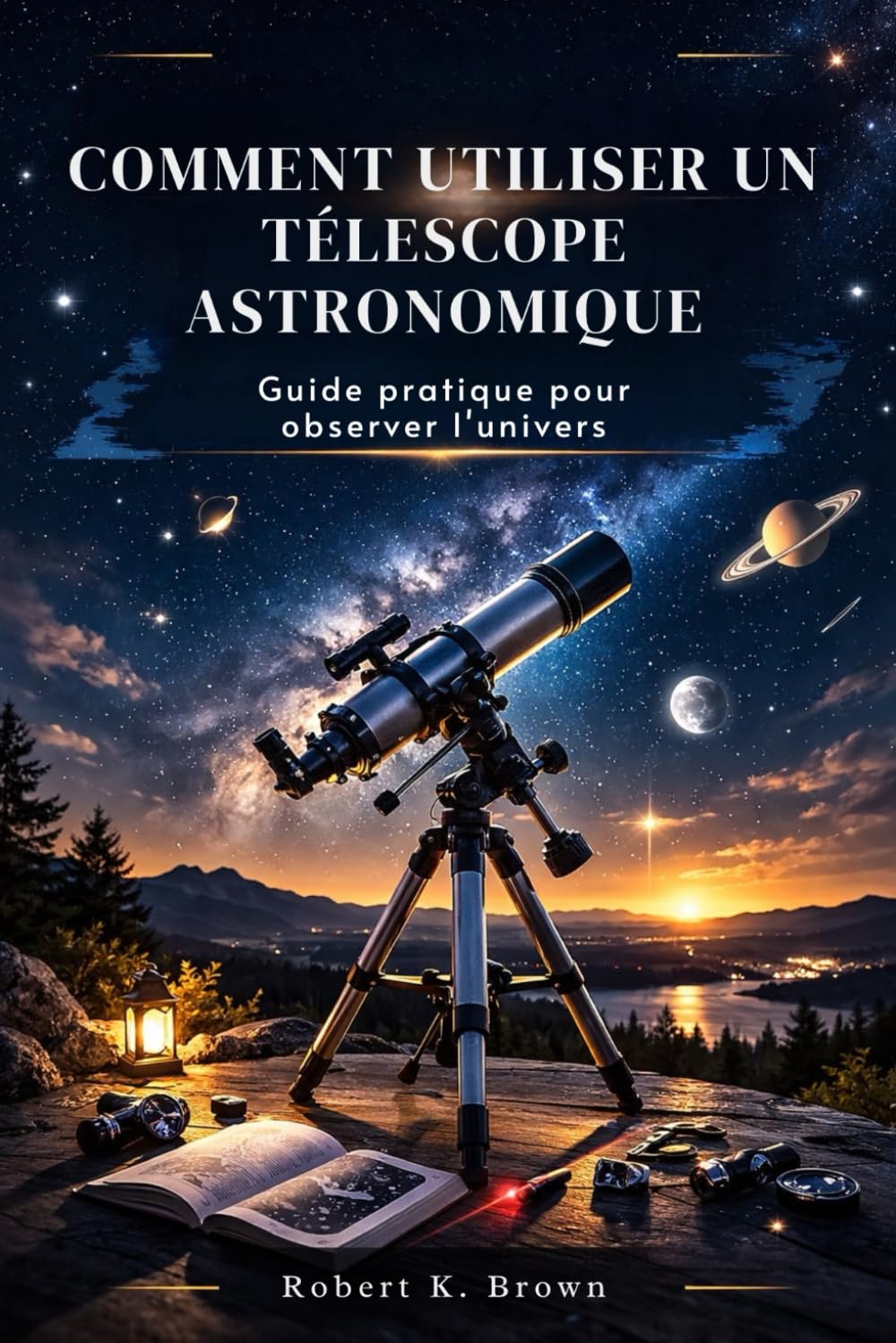 COMMENT UTILISER UN TÉLESCOPE ASTRONOMIQUE: Guide pratique pour observer l'univers