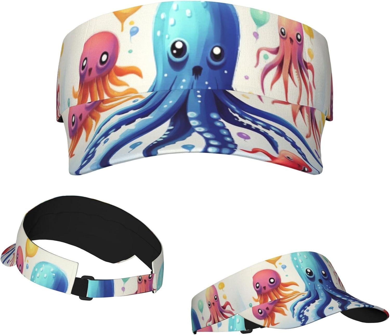 Cute Pekingese Sun Visor Hat for Women Men Outdoor Sports Golf Visor Beach Travel Tennis Cap