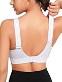 Adjustable Sports Bras for Women High Support Large Bust Wireless Running Workout Sports Bra High Impact Plus Size