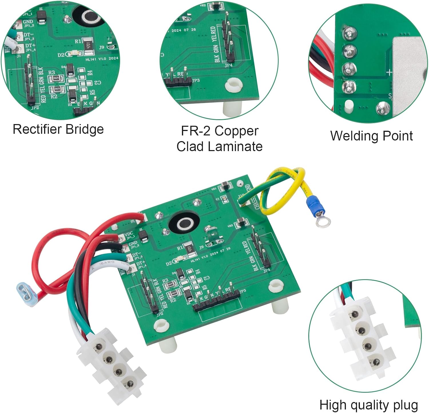 521218 for Intellitouch/Easytouch Load Center Surge Board PCBA Fits For Use With EasyTouch PL4/PSL4 Control System, Replace521593