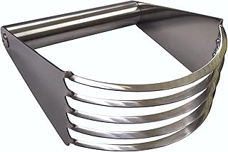 FixtureDisplays® Stainless Steel Pastry Blender and Dough Cutter - Versatile Flour Mixer for Pasta, Pie Crust, and Cake 15015-NEW-NF