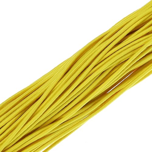 Vista 517 de PATIKIL Cuerda elástica elástica de 1/8 pulgadas, 11 yardas (0.118 in x 32.8 ft), color verde militar para manualidades, correas de gancho