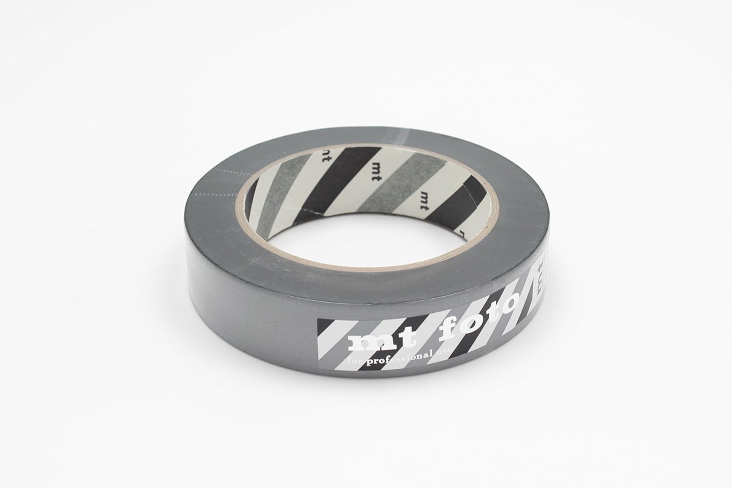 カモ井加工紙 Kamoi Processing Paper Masking Tape, 1.0 inch (25 mm) Width x 166.4 ft (50 m) Roll MTFOTO07 Mt foto Gray