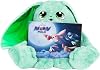 Moon Pals - Bo - 22 5lb Weighted Stuffed Animals for Anxiety, Deeper Sleep & Relaxation - Giant Stuffed Animal Huggable Weighted Plush, Odor-free - Weighted Stuffed Animals for Adults & Kids Blue